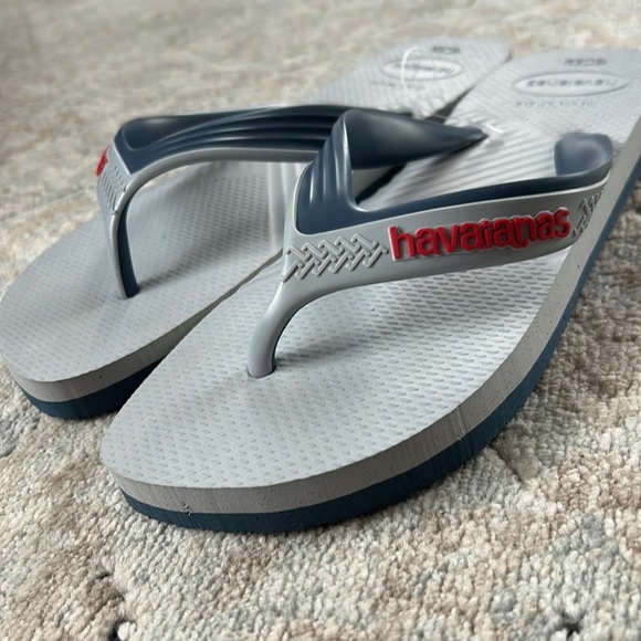 Havaianas Mens Dual 2.0 Summer Flip Flops - Picture 7 of 9